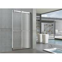 Buy cheap 8mm / 10mm Clear / Frosted Double Move Sliding Glass Shower Doors With CUPC product