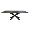 Buy cheap Steel Tube Extension Dining Table , Rectangle Ceramic Top Dining Table from wholesalers