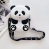 Buy cheap Panda Durable Compact Silicone Coin Bag With Zip Closure Crossbody Shoulder Bag Coin Wallet Bag School Office Supplies from wholesalers