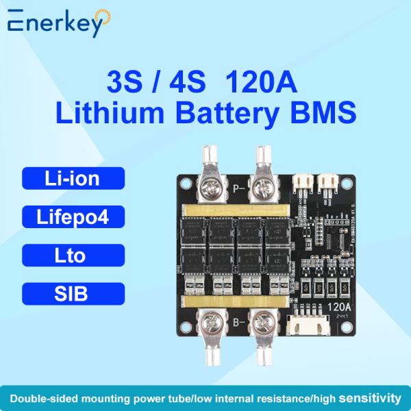 Buy cheap Enerkey Hardware BMS 3S 4S 12V 60A 80A 100A 120A LiFePO4 Battery PCB With Balance For Motorcycle from wholesalers
