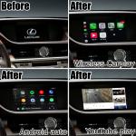 ES250 ES350 ES300h Lexus Video Interface Android auto carplay Navigation Box