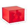 Buy cheap Shredded Paper Filler Rigid Packaging Box 0.75oz Grosgrain Ribbon Luxury Gift Box from wholesalers