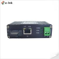 Buy cheap Fiber Media Converter Mini Industrial Gigabit 1000Mbps 30W PoE Media Converter product