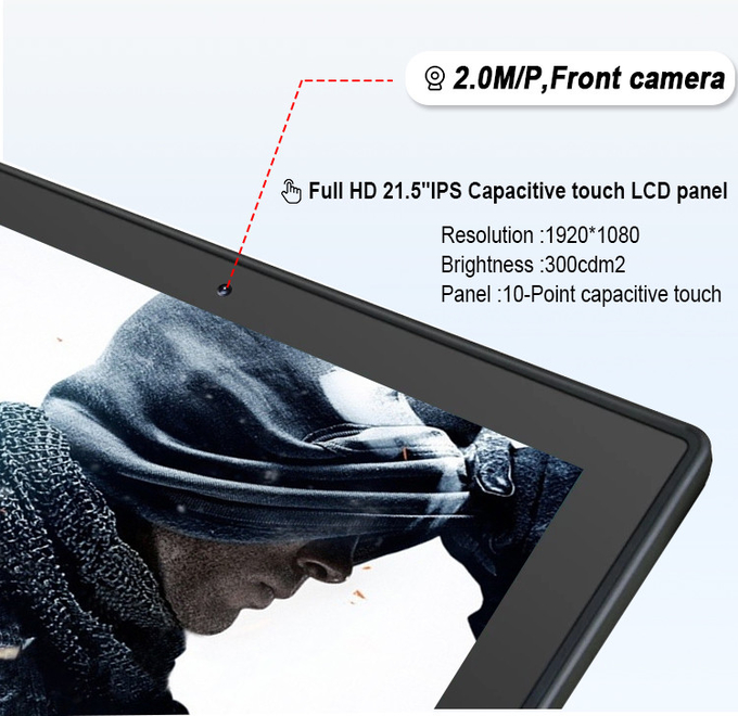 Rockchip RK3288 Quad-core Android All-in-One BT Ethernet Advertising Machine 0