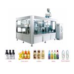 220v Automatic 36000 BPH Rotary Milk Bottle Filling Line