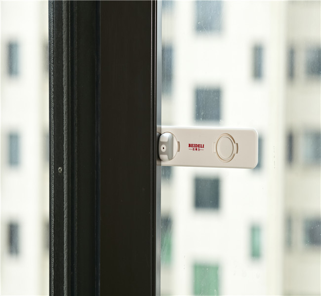 Plastic Windows Stop Child Safety Window Locks , Plastic Cabinet Lock Double Gears