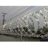 Buy cheap Concertina Hot Dipped Galvanized 2.5mm Security Barbed Wire from wholesalers