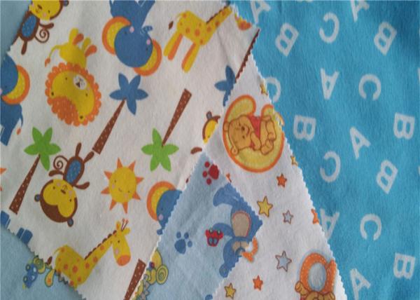 Buy cheap Twill Lightweight Flannel Fabric Baby Bedding Fabric Printed Cotton Flannel from wholesalers