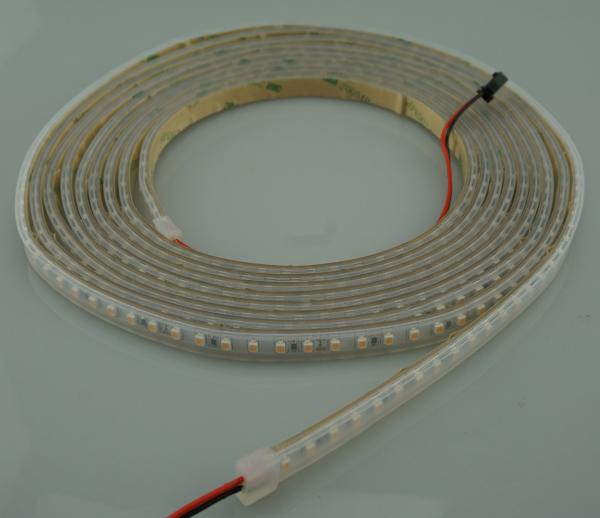 24VDC CRI90 Exterior Led Tape Light 130lm Per Watt SMD2835 8 LEDs Cutting 4000