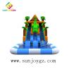 Buy cheap Crocodile Inflatable Water Slide Park With Swimming Pool For Children Outdoor Promotion from wholesalers
