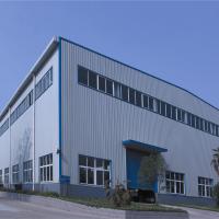 Buy cheap Q355 Steel Portal Frame Roof Structure 50-120mm Roof For Exhibition Hall product