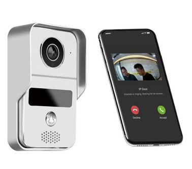 Buy cheap IP54 Waterproof WIFI Video Doorbells 140 Degree Horizontal Angle Tuya Wireless Doorbell from wholesalers