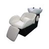 Buy cheap Adjustable Beauty Salon Shampoo Chairs With Footrest , Pu Leather Materials from wholesalers