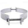 Buy cheap Smooth Surface Fiber Optic Components HDG Steel ADSS Cable Fastern Pole Clamp from wholesalers