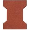 Buy cheap Anti Slip Horse Stable Floors Driveway Dog Bone Recycled Rubber Flooring Tile Paver For Horse Walkers from wholesalers