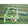 Buy cheap 30x28m giant inflatable floating water island for summer water parties use from wholesalers