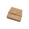 Buy cheap Cup Glasses Square Leather Coasters Wood PU Leather Drink Coasters from wholesalers