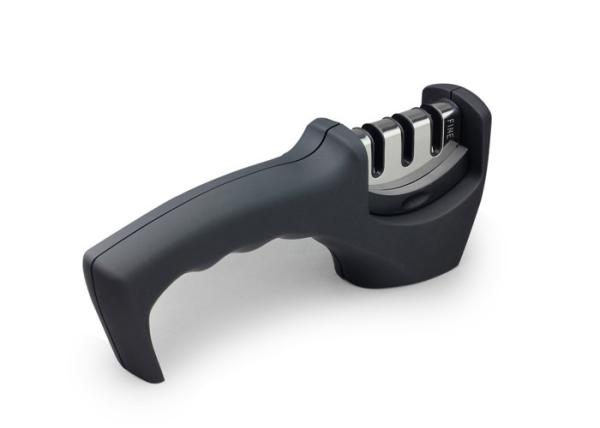 Buy cheap Black Color Kitchen Knife Sharpener With Rubber Painting For Ceramic Knife from wholesalers