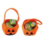 NonWoven Halloween Christmas Ornaments Pumpkin Candy Bucket Trick Or Treat