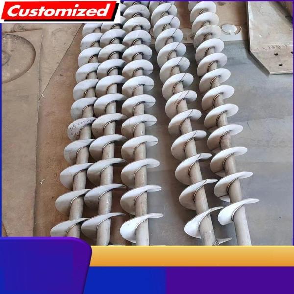 Buy cheap 2025 High Precision Stainless Steel SS304 SS316 Shaftless Auger Screw For Conveyor Farms Machinery Repair Shops Powder Conveyor from wholesalers