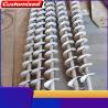 Buy cheap 2025 High Precision Stainless Steel SS304 SS316 Shaftless Auger Screw For Conveyor Farms Machinery Repair Shops Powder Conveyor from wholesalers