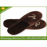 Buy cheap hotel slipper,SPA Slippers,Velvet slippers manufacturer,Velvet slipper with logo product