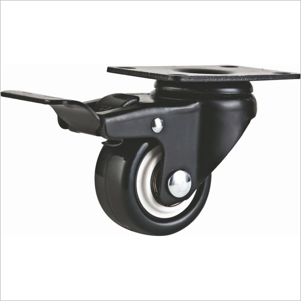 small PU caster wheels