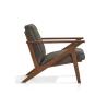 Buy cheap Antique Furniture Solid Rubber Wood Armchair Mid Century Modern Style Single Sofa from wholesalers