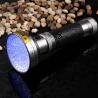 Buy cheap Best 100LED 395NM UV Flashlight 6*AA - Pet Detective LED Ultraviolet Blacklight Reveals Hidden Dog And Cat Urine Stains from wholesalers