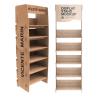 Buy cheap Bevis Modern 4-Layer Removable Wooden Plywood Display Racks Floor Stand for Supermarket Store Display Packaged in Carton from wholesalers