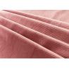 Buy cheap Stretchy 94% Polyester Corduroy Fabric / Ash Pink Corduroy Material 200GSM from wholesalers