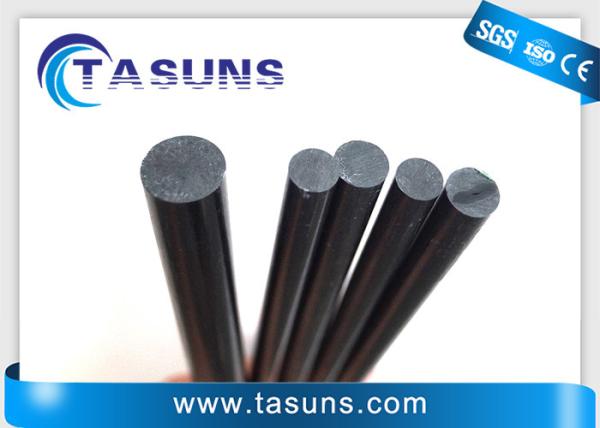 Buy cheap SGS 6mm Pultruded Carbon Rods , T300 Carbon Fiber Round Stock from wholesalers