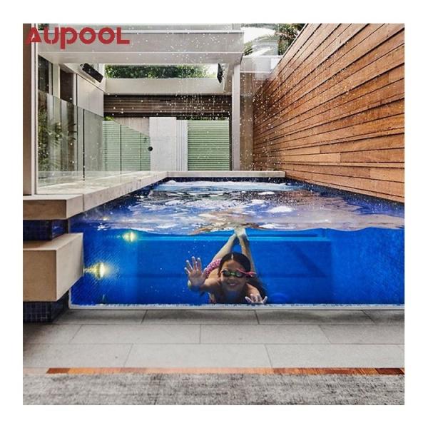 Buy cheap Salt Chlorinator and Underwater Light Prefabricated Container for Steel Swimming Pool from wholesalers
