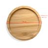 Buy cheap 6 Pack 9cm Round Blank Bamboo Coasters Bar Home Cup Coasters from wholesalers