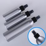 300ml 500ml Matte Black Aluminum Spray Bottle With Trigger Lotion Pump Bottle