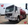 Buy cheap HOWO 10 Wheelers Sewer Vacuum Truck 18t Sewage Vacuum Pump Truck from wholesalers