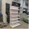 Buy cheap Factory Custom Size Color blue super market display racks sided steel modern gondola grocery store shelf from wholesalers