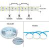 Buy cheap 8mm 240leds 6500K White Flexible Die-Cutting Board SMD2835 LED Strip Light 12V24V from wholesalers