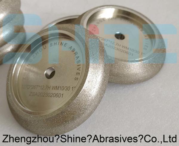 Buy cheap Electroplated CBN Grinding Wheel for Band Saw Blade Sharpening Bandsaw from wholesalers