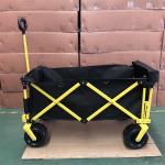 Easy Storage Foldable Wagon Cart Folding Camp Wagon With Extension Outdoor