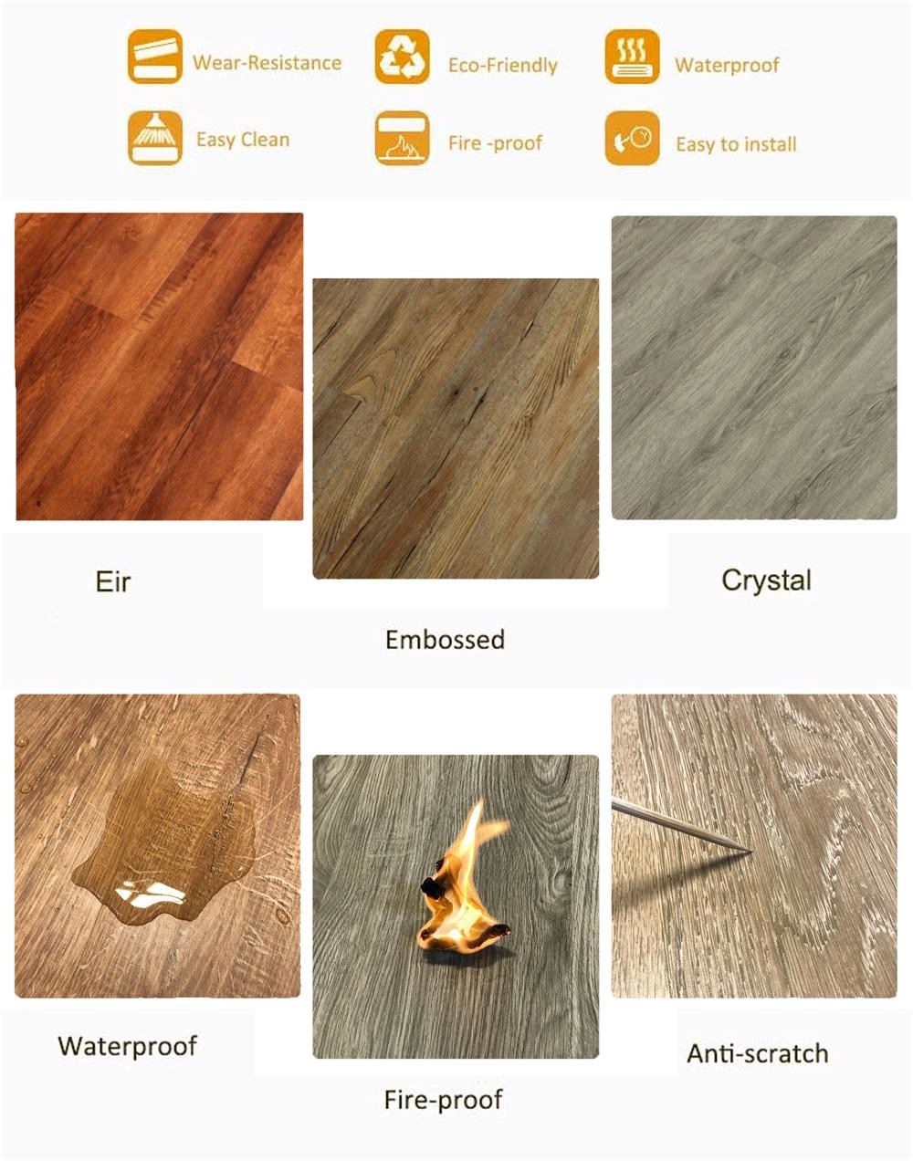 Good Price Fire Proof Waterproof Vinyl 5mm SPC Wall Panel