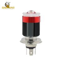 Buy cheap H4 BA20D Black Casing 80V Universal Motorcycle LED Headlight Bulb product