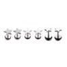 Buy cheap Custom made special earrings body jewelry shiny star stud earrings from wholesalers