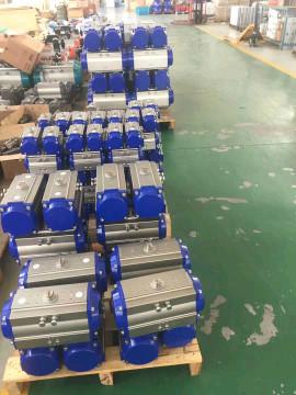 Buy cheap AT Pneumatic Actuators 32-400 Single Acting Rack And Piston Type ISO5211 from wholesalers