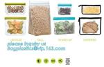 China manufacturer custom foodgrade reusable peva food storage bag, Reusable