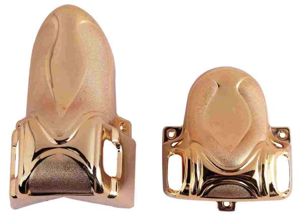 Buy cheap Funeral Products Supply In Set Coffin Corner 5# B Bronze Color from wholesalers