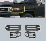 ABS Plastic LED Headlamp Cover Auto Accessories for Toyota Fj Cruiser Light