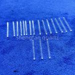 2.1mm Diameter Quartz Glass Rod Frosted Transparent