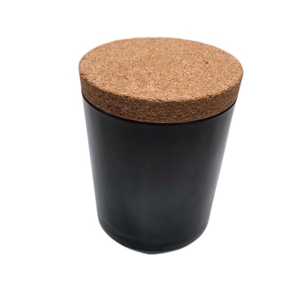 Buy cheap DIY Tinted Glass Bottle Cork Top Candle Jars Airtight Decorative from wholesalers