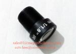 1/1.8" 12mm 4K Megapixel F1.8 S Mount M12x0.5 Non-Distortion Board Lens, 12mm